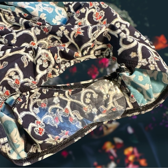 NWT Isabel Marant Etoile ‘Sicilya’ Ruffled Printed One Shoulder Swimsuit Size 40 - Picture 12 of 16